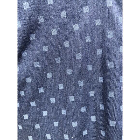 Robert Graham Men's Dress Shirt Blue Geometric Modern American Size Large - Picture 5 of 12